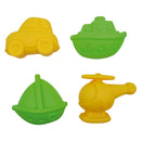 Set de juguetes para arena en bolsa.