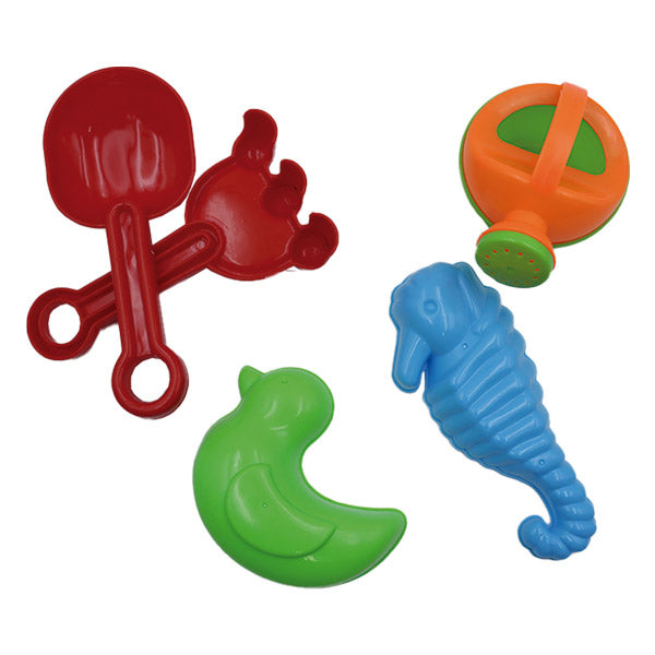 Carretillo con juguetes para arena