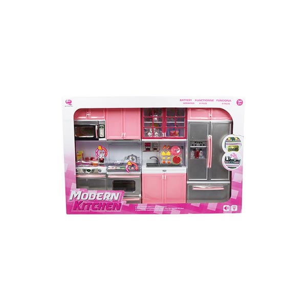 Playset de cocina para muñec.