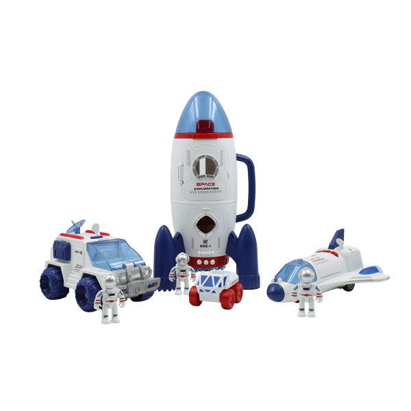 Set espacial con luz y sonido