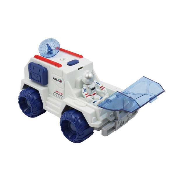 Vehículo espacial con figura y con luz y sonido