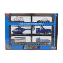 Set de 6 vehículos policia