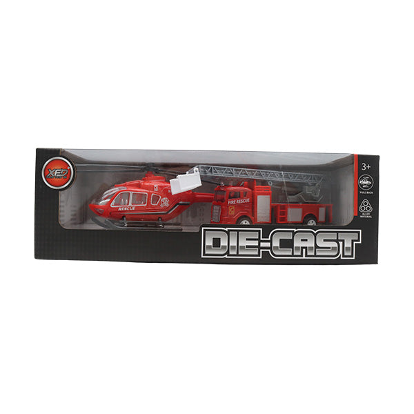 Set de 2 vehículos de rescate