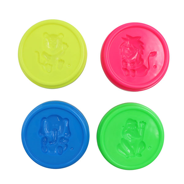 Plasticina neón 4 colores Kid´s dough