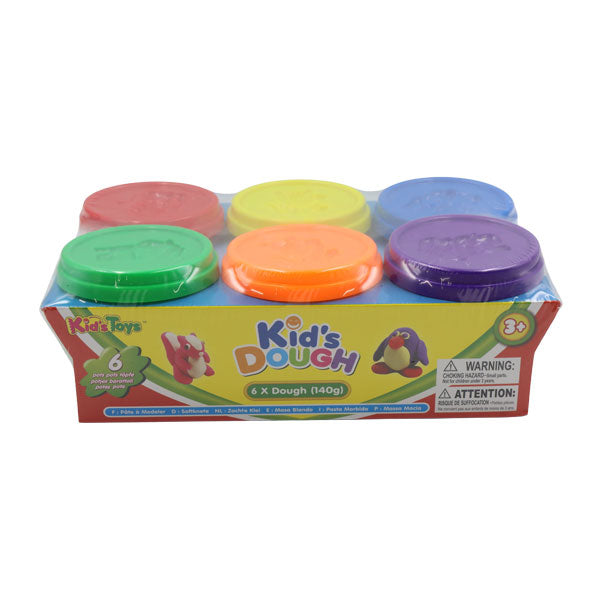 Plasticina de 6 colores Kid´s dough