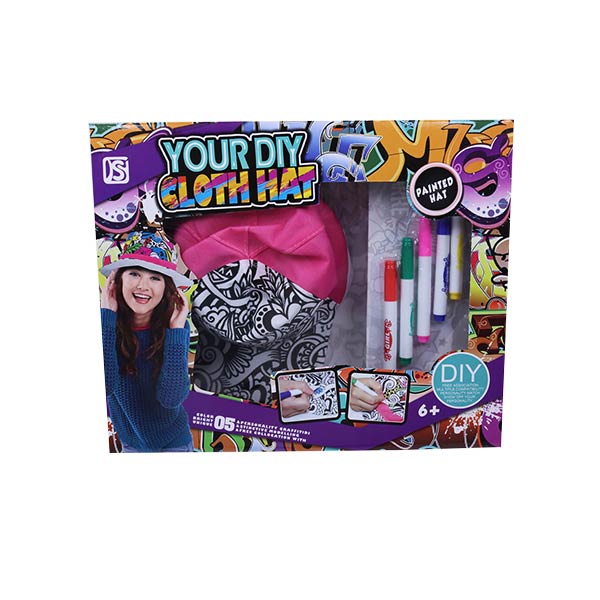 Set de arte pinta tu propio sombrero