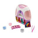 Se de decoración de uñas con secador de uñas