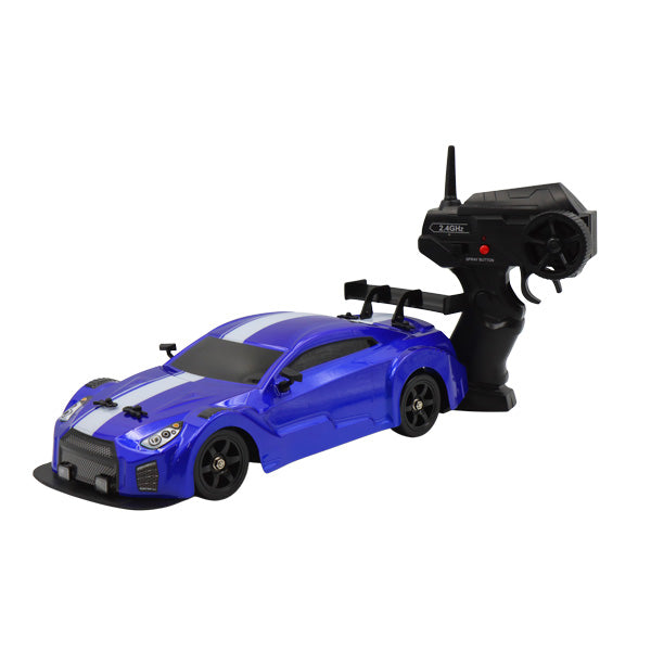 Vehículo r/c 1:16 drif stunt azul
