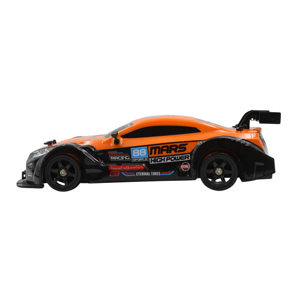 Vehículo r/c 1:16 drif stunt anaranjado
