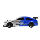 Vehículo r/c 1:16 drif stunt gris con azul