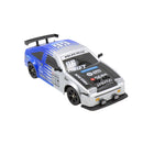 Vehículo r/c 1:16 drif stunt gris con azul