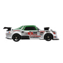 Vehículo r/c 1:16 drif stunt verde con gris