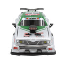 Vehículo r/c 1:16 drif stunt verde con gris