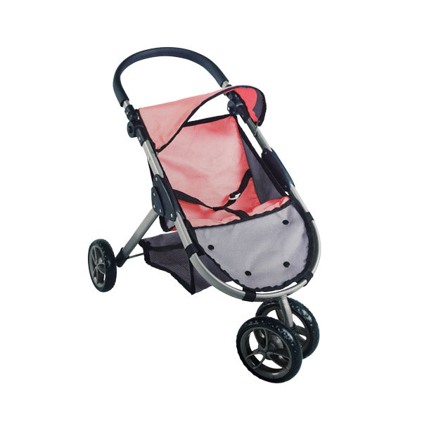 Coche para muñeca 3 ruedas