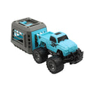 Vehículo con transportador de dinosaurio