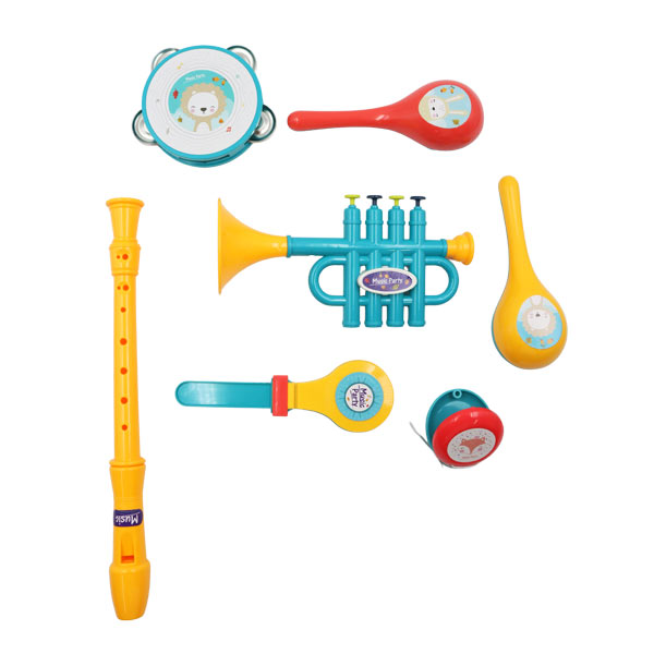 Set de instrumentos musicales 7 piezas