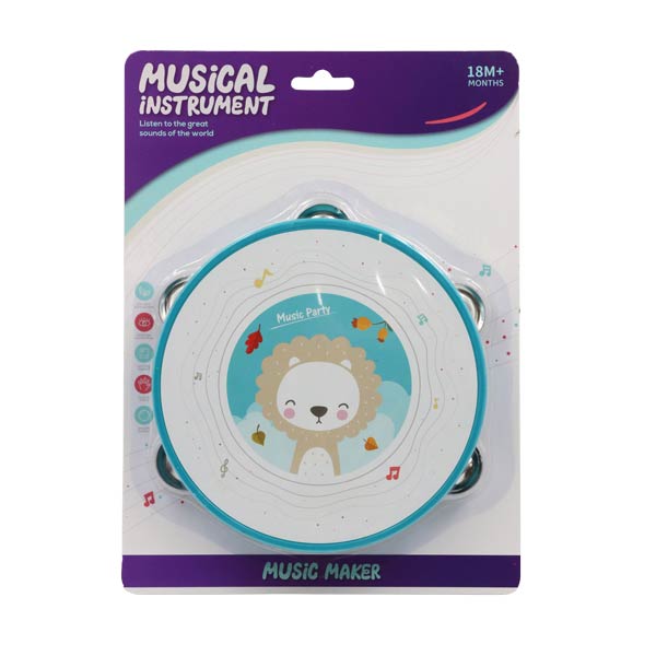 Juguete pandereta musical surt