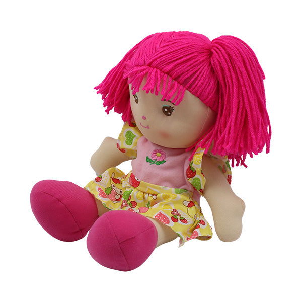 Muñeca de trapo 14" surt