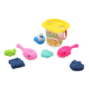 Set para arena cubeta de dino 8 piezas