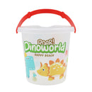Set para arena cubeta de dino 8 piezas