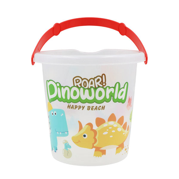 Set para arena cubeta de dino 8 piezas