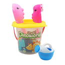 Set para arena cubeta de dino 8 piezas