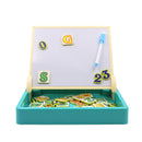 Mesa de aprendizaje con bloques 2en1