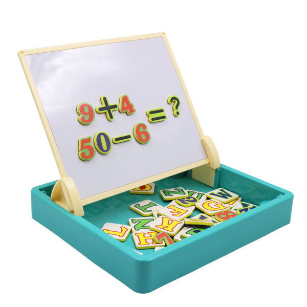 Mesa de aprendizaje con bloques 2en1