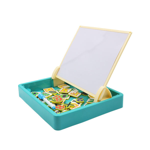 Mesa de aprendizaje con bloques 2en1