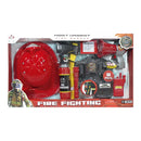 Set de juego de roll accesorios de bomberos.