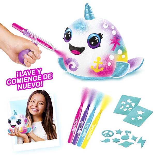 Peluche squish pals para decorar Airbrush