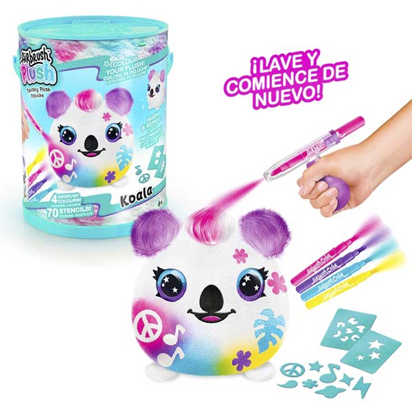 Peluche squish pals para decorar Airbrush