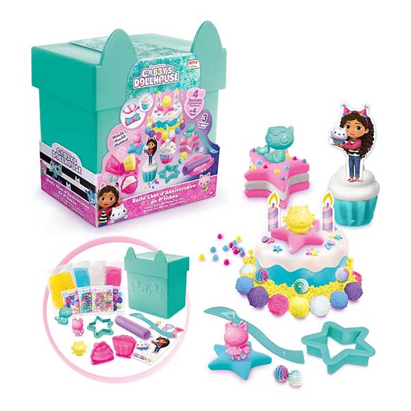 Set caja de cumpleaños para gato Gabby´s DollHouse