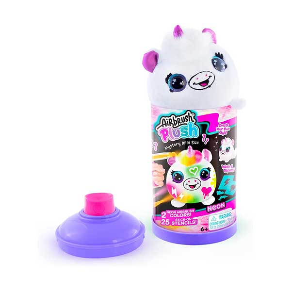 Peluche mini neon misterioso Airbrush