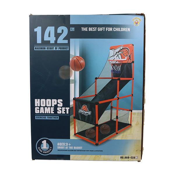 Set de basketball con malla 142cm