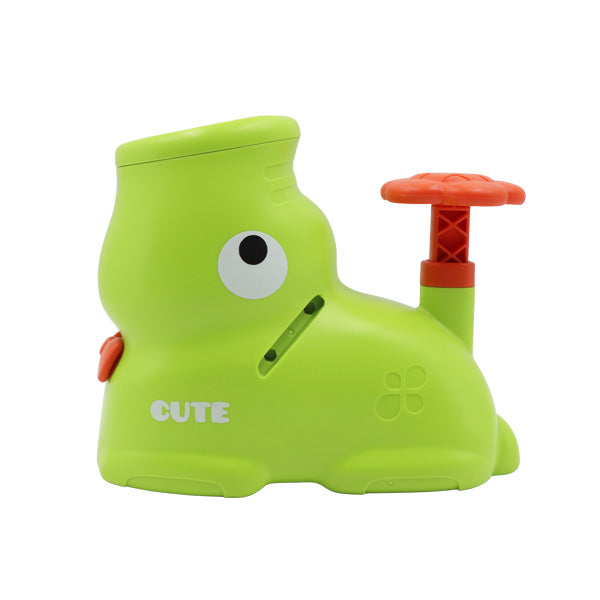 Elefante lanzador de frisbee