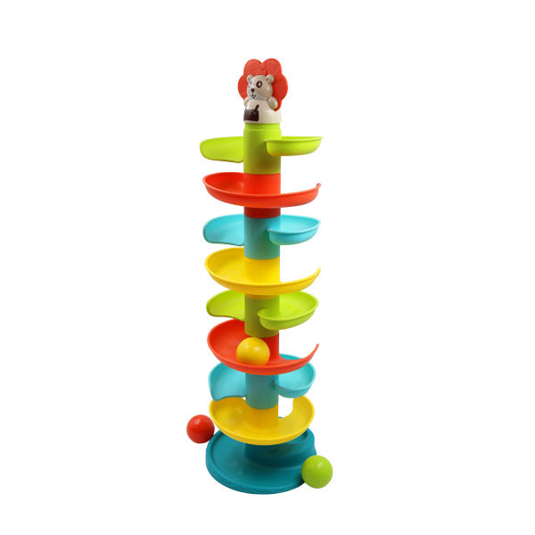 Torre con bola rodante