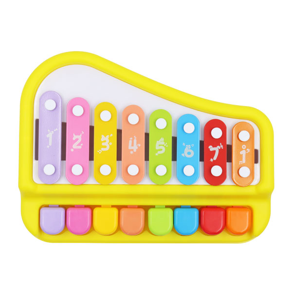 Piano musical con xilófono surt