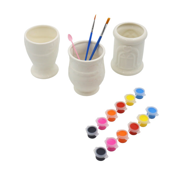 Pinta y decora tu propio recipiente de cerámica