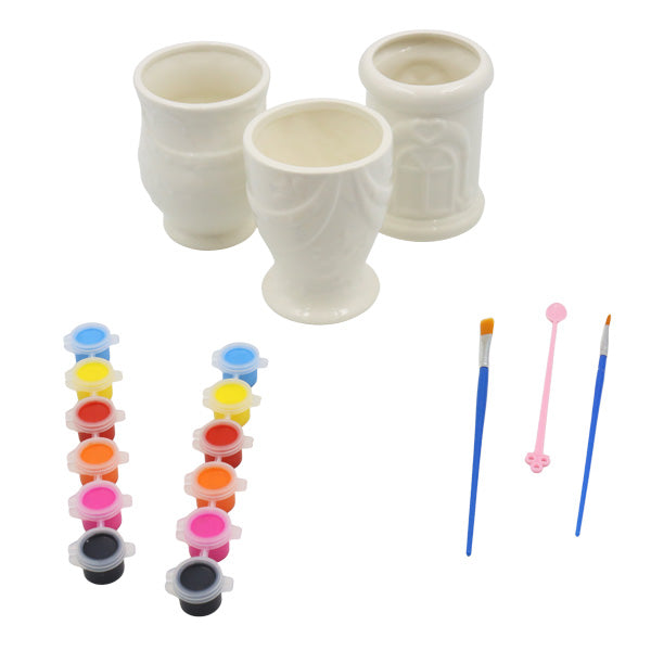 Pinta y decora tu propio organizador de objetos de porcelana