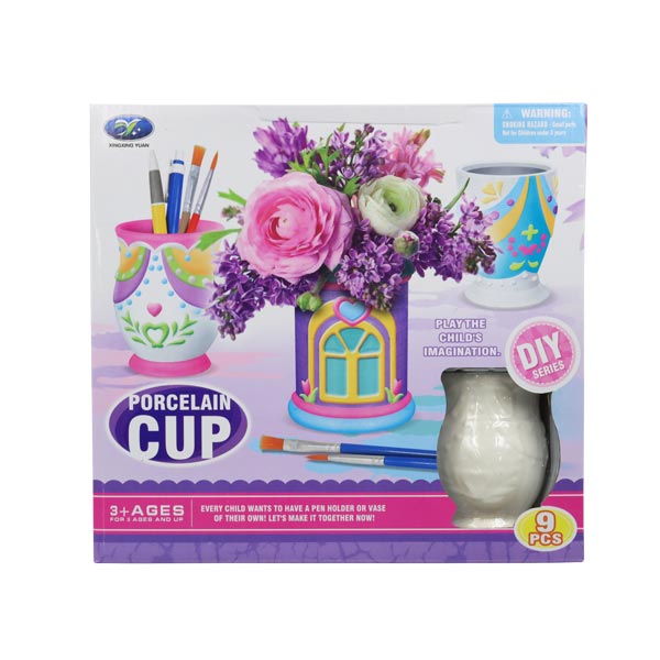 Pinta y decora tu propio organizador de objetos de porcelana