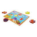 Rompecabezas con bloques de la granja