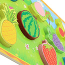 Rompecabezas con bloques de frutas