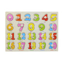 Rompecabezas con bloques de números