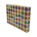 Juego de bloques con números 48 piezas