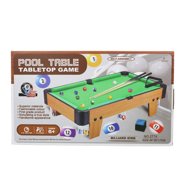 Mini mesa de juego de pool