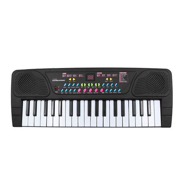 Teclado musical 37 teclas con micrófono