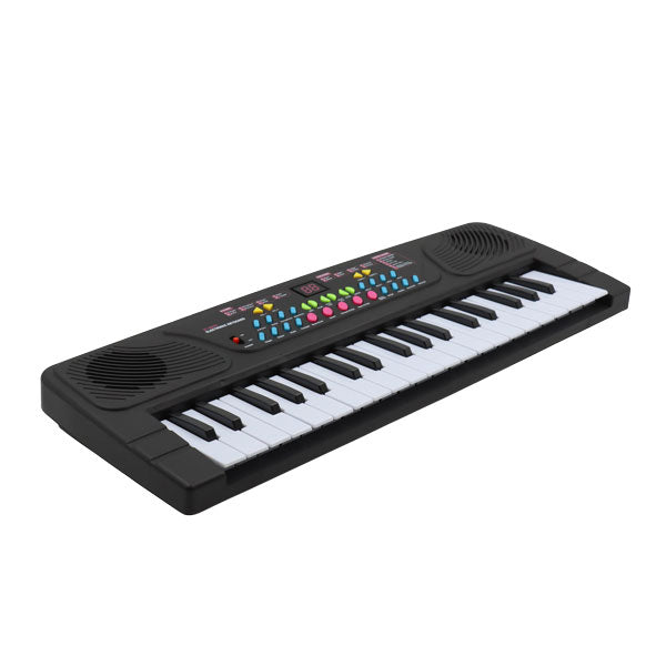 Teclado musical 37 teclas con micrófono