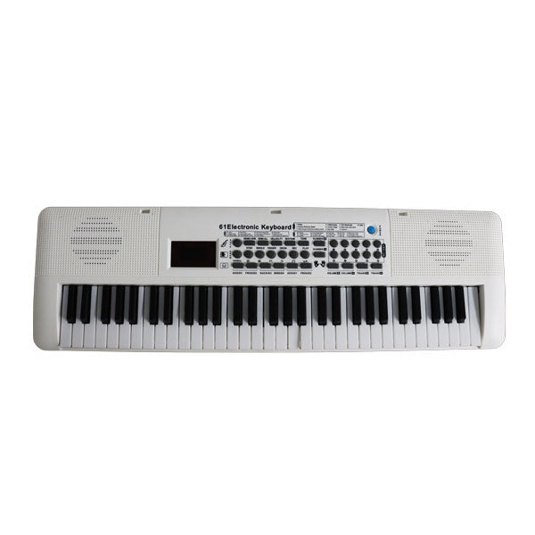 Teclado musical 61 teclas con micrófono