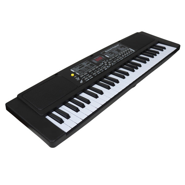 Teclado musical 54 teclas con micrófono